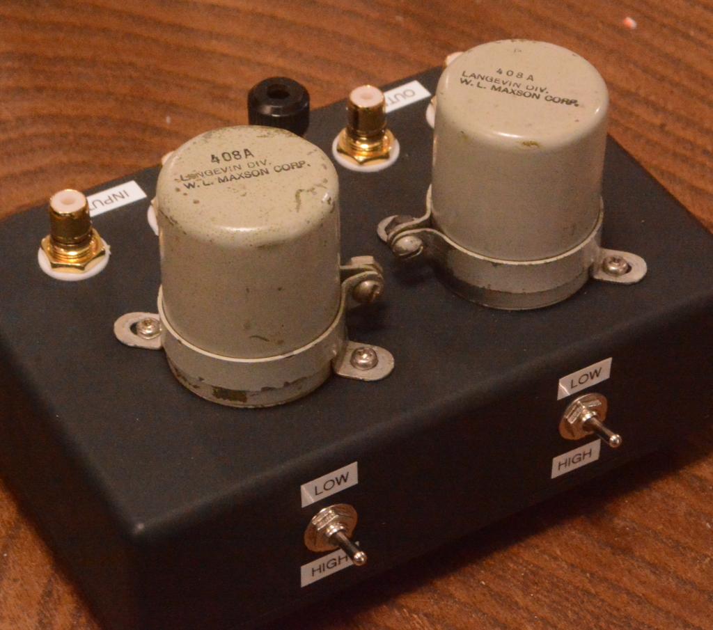 50s year Langevin 116B preamplifier input transformer 408A * VG++++