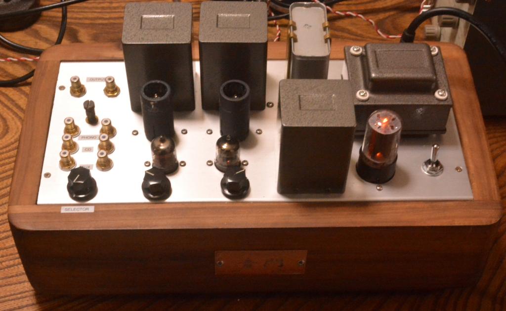 Wetrex RA-1474 type preamp with phono stage  output transformer