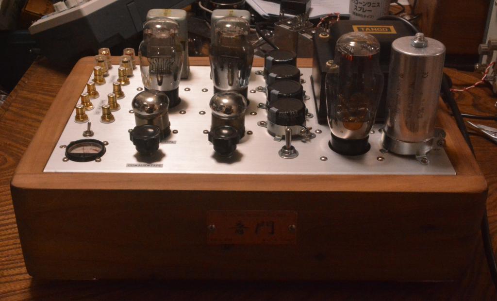 717A 71A SE tube amplifier special order made for high sensitive speaker system