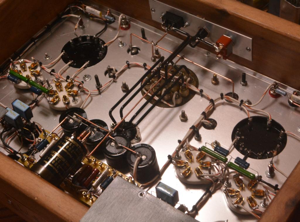 396A-45' push pull tube amplifier with all UTC transformer phono stage included * Only 1 was made !