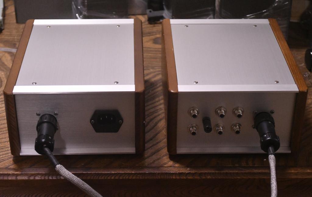 WE396A MM, phono preamp with seperated power supply