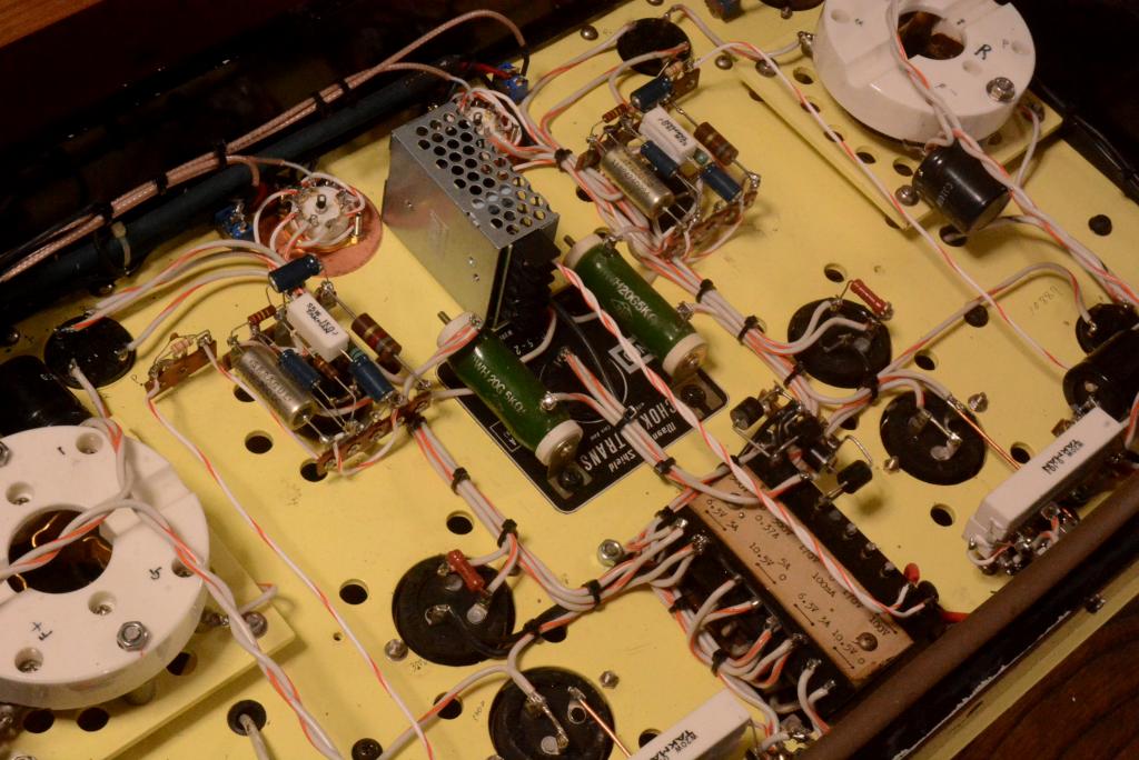 805 SE tube amplifier with all special order made Hirata TANGO transformer