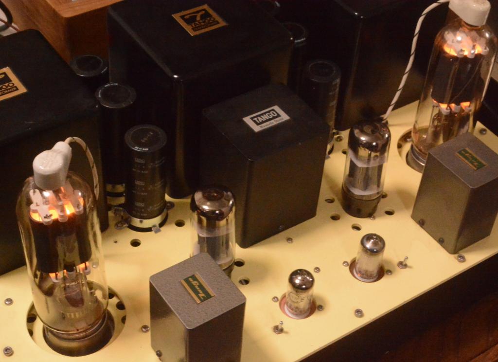 805 SE tube amplifier with all special order made Hirata TANGO transformer
