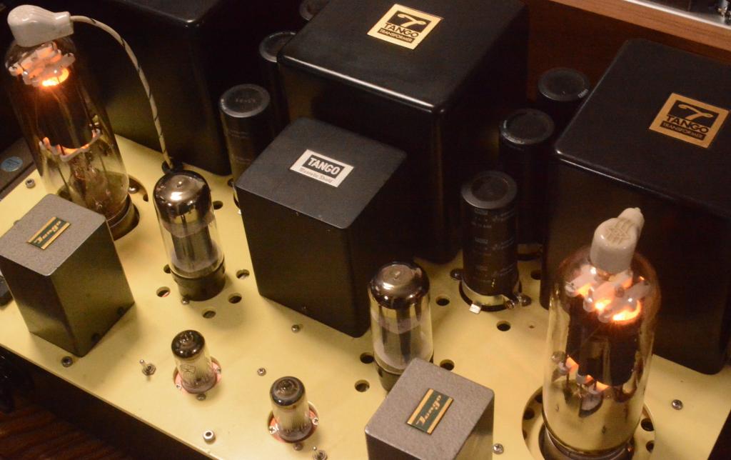 805 SE tube amplifier with all special order made Hirata TANGO transformer