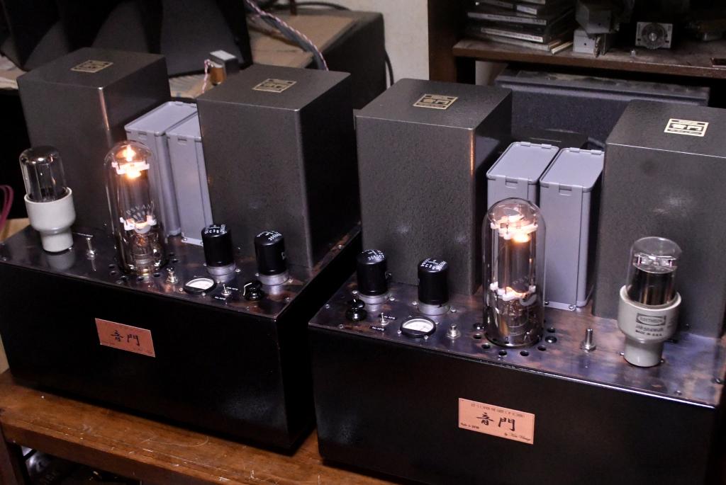 211 SE tube amplifier class A1 monoblocks 25W output