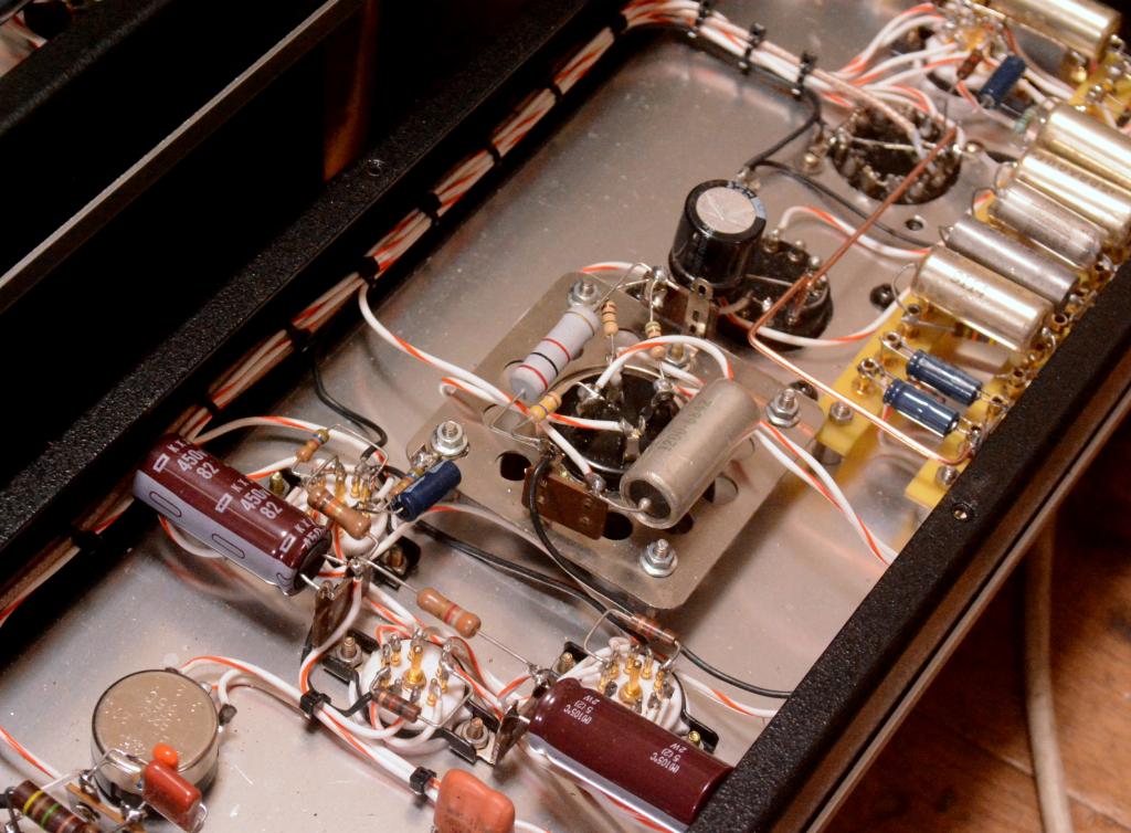 396A-71A Tube preamp with output transfomerwer, phono stage, tone control, 600 ohm output