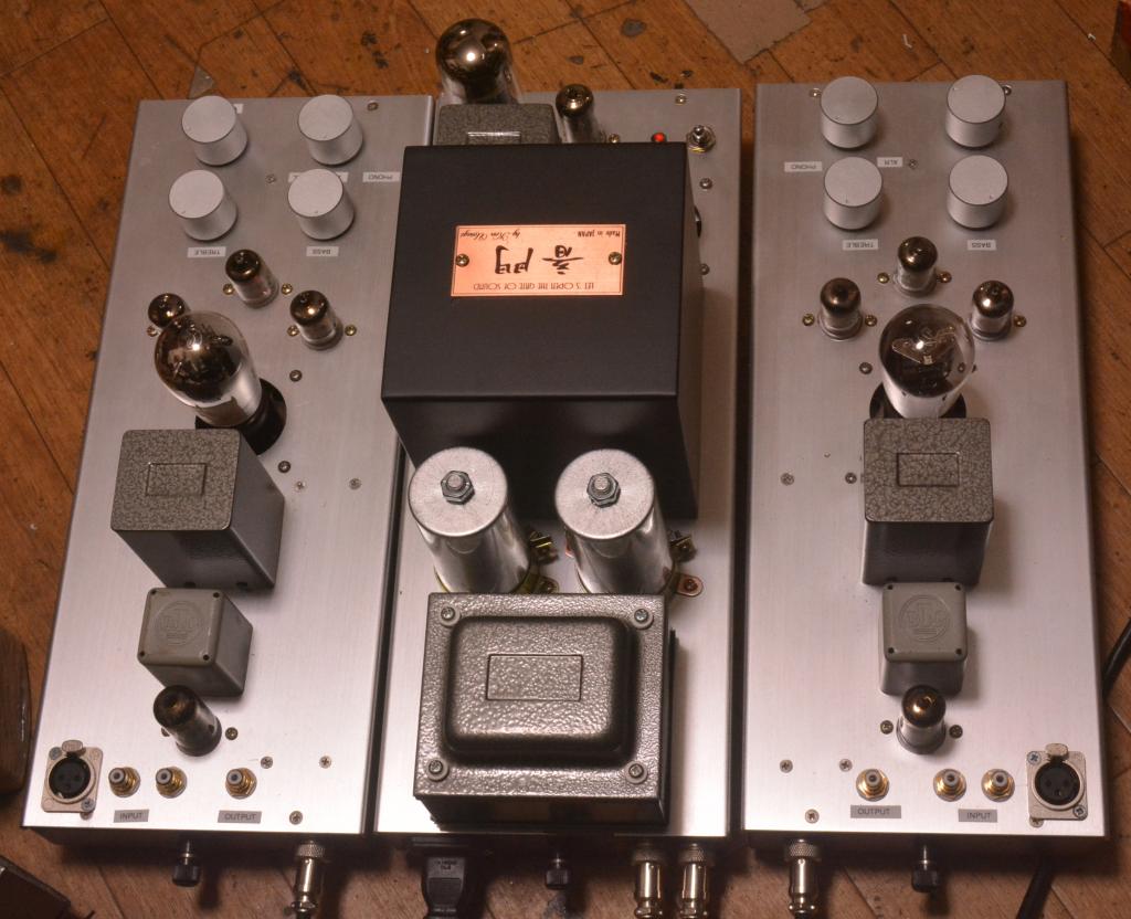 396A-71A Tube preamp with output transfomerwer, phono stage, tone control, 600 ohm output