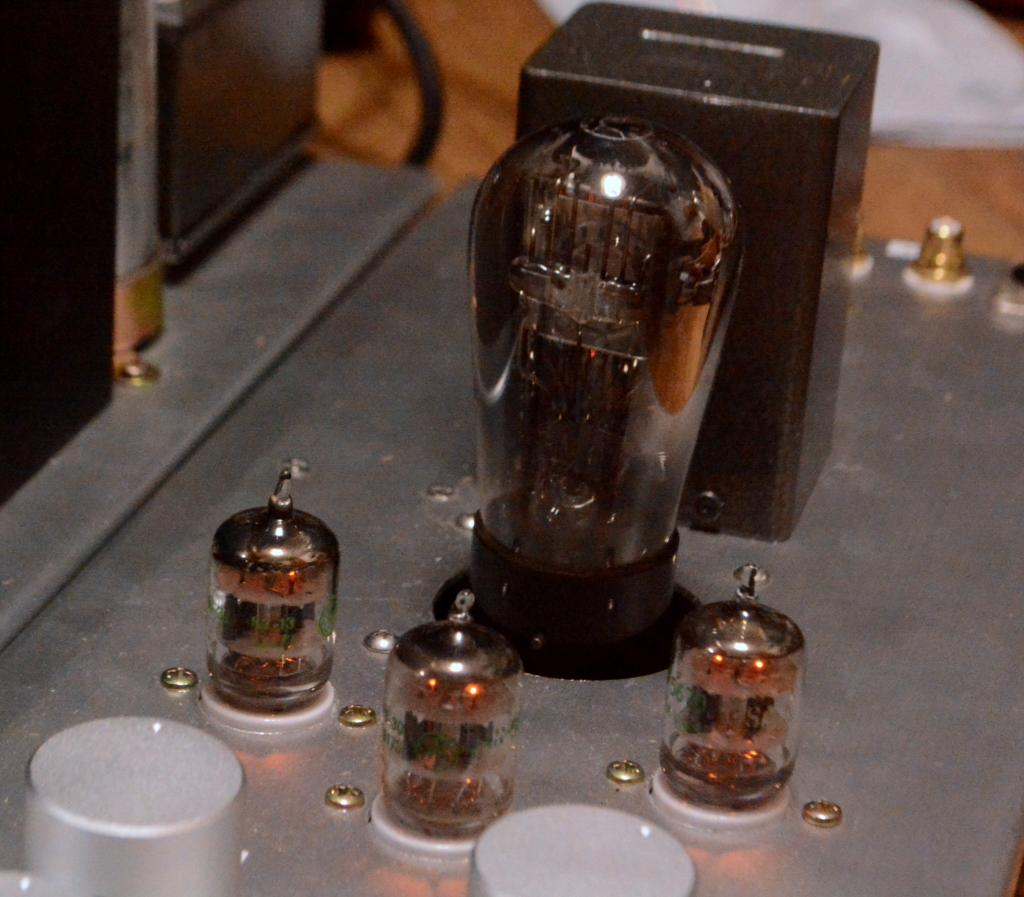 396A-71A Tube preamp with output transfomerwer, phono stage, tone control, 600 ohm output
