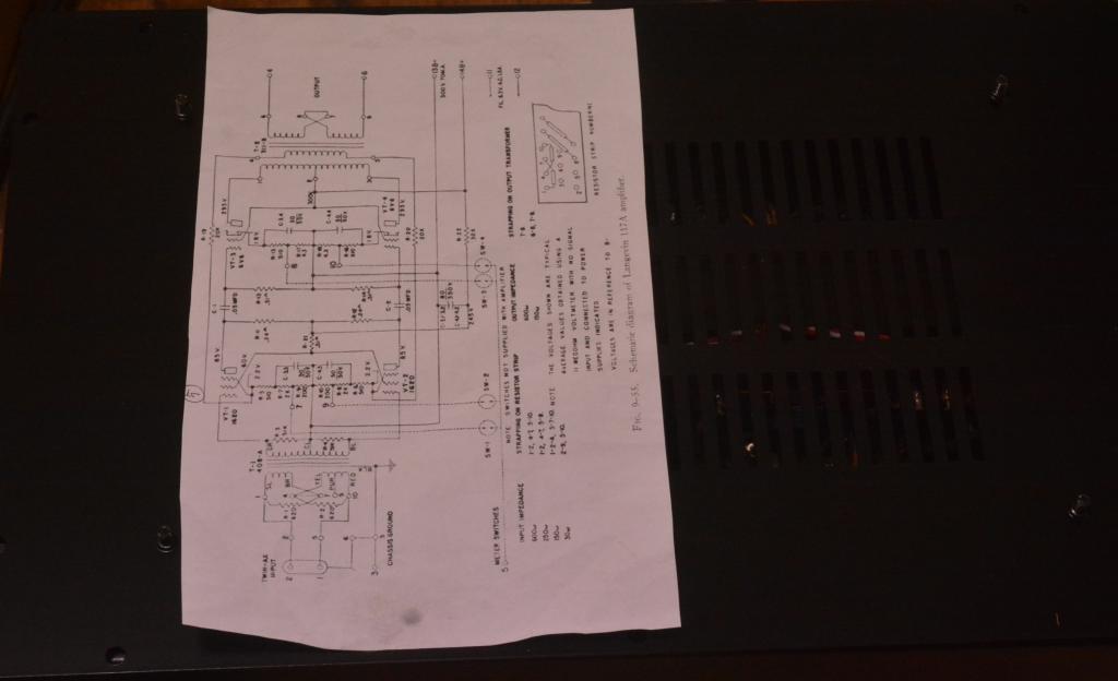 50s  year Langevin 117A preamplifier * Perfect working
