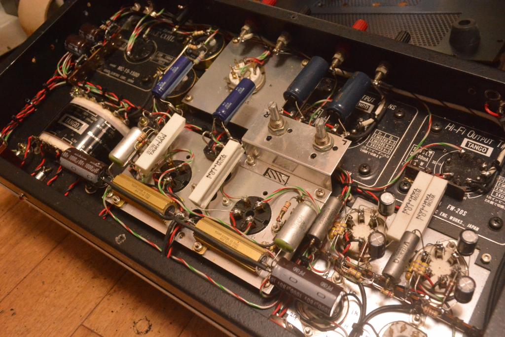 Sound Exprorer SL-770 WE91A type 300B SE stereo tube amplifier with all Hirata TANGO