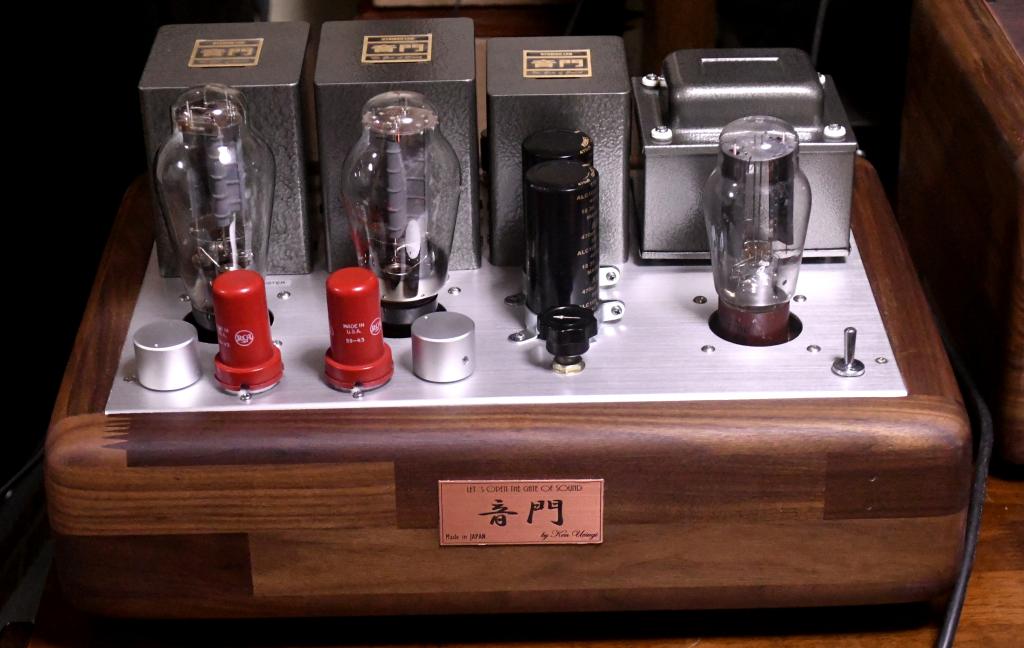 300B stereo tube amplifier class A1, 9W output