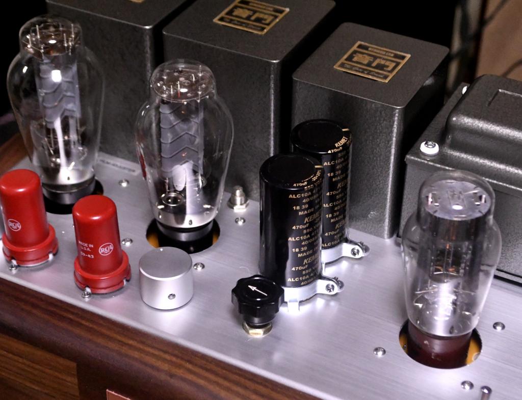 300B stereo tube amplifier class A1, 9W output