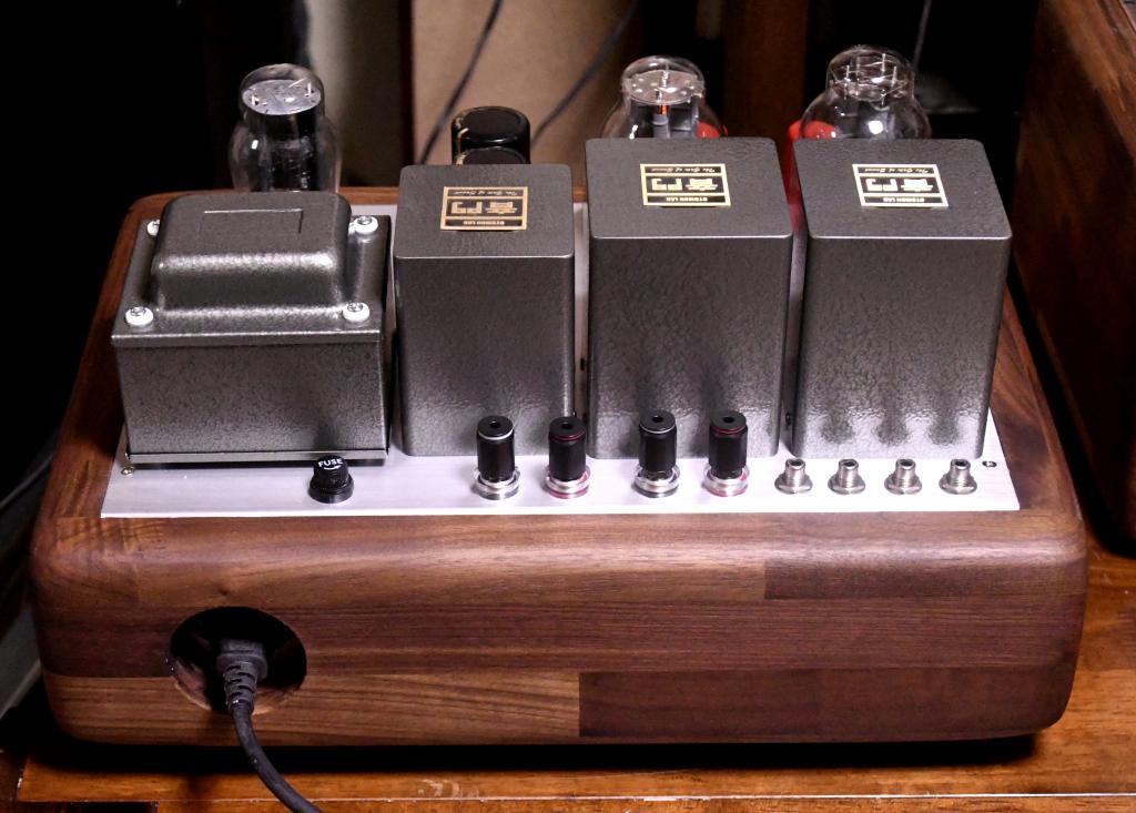 300B stereo tube amplifier class A1, 9W output