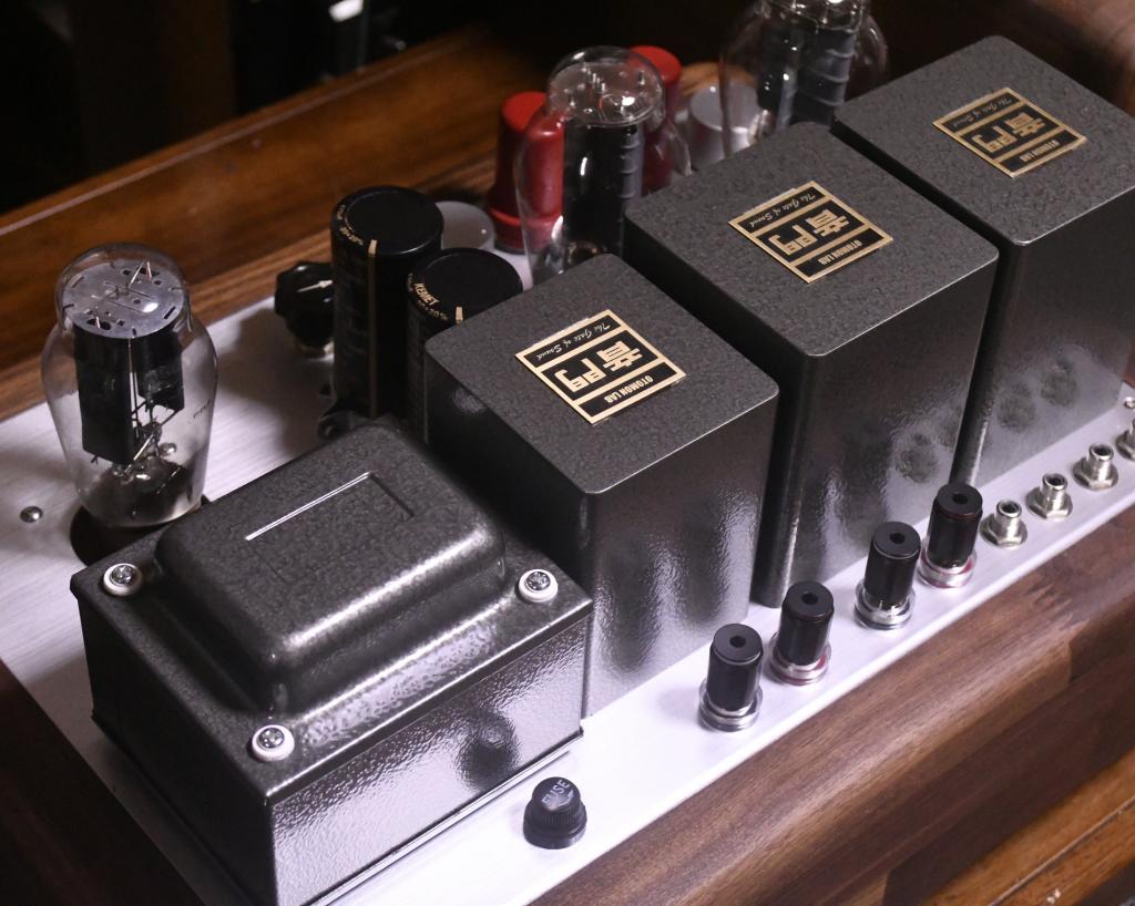 300B stereo tube amplifier class A1, 9W output