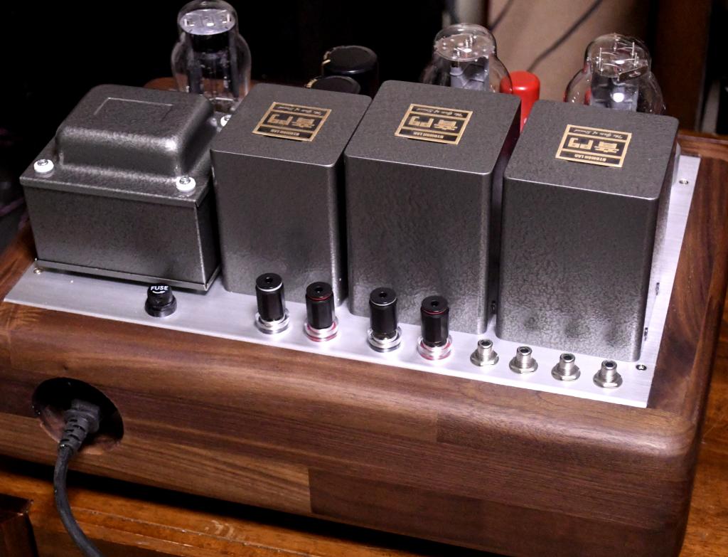 300B stereo tube amplifier class A1, 9W output