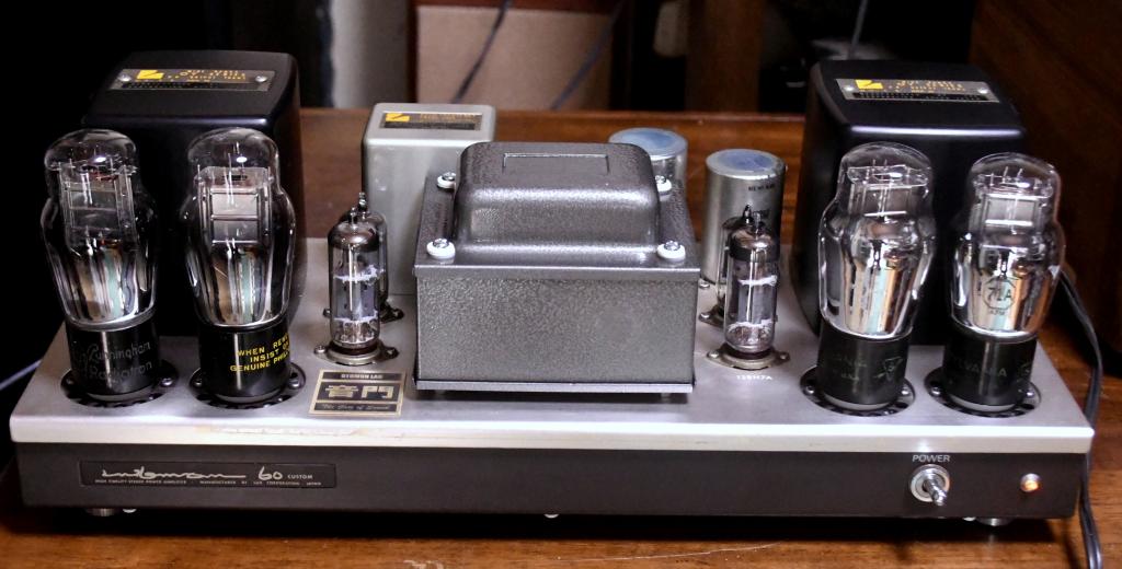 71A PP stereo tube amp with LUXMAN output transformer 100~117V input
