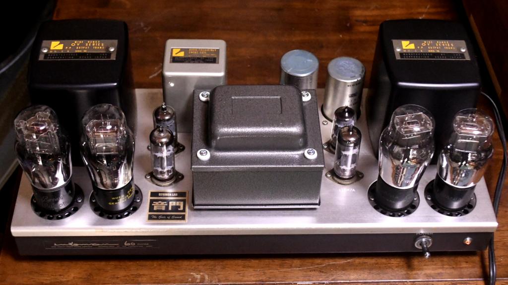 71A PP stereo tube amp with LUXMAN output transformer 100~117V input