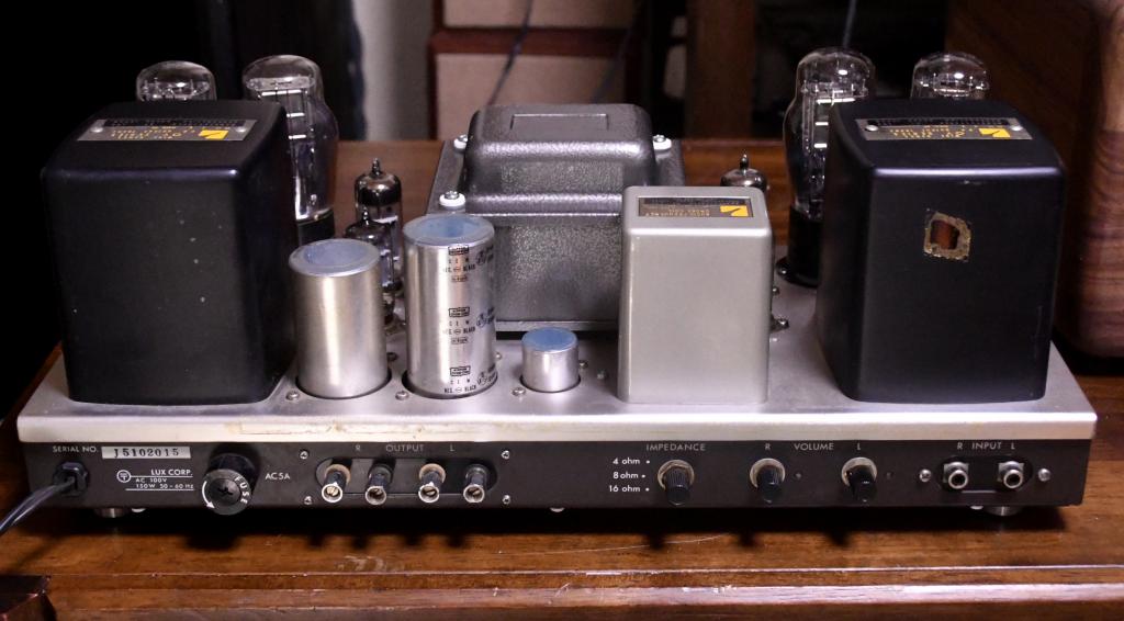 71A PP stereo tube amp with LUXMAN output transformer 100~117V input