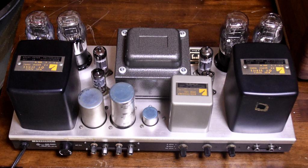 71A PP stereo tube amp with LUXMAN output transformer 100~117V input