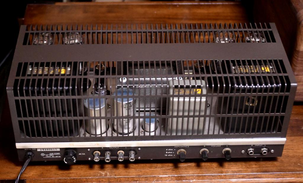 71A PP stereo tube amp with LUXMAN output transformer 100~117V input