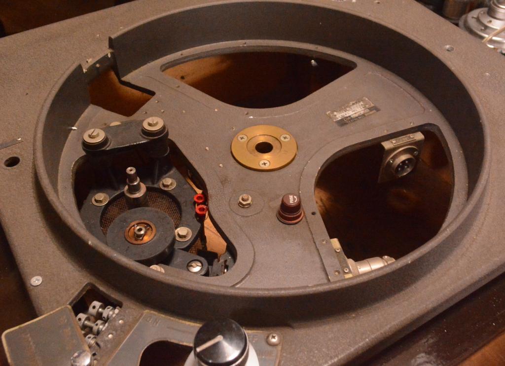 Early 50s year DENON Columbia RP-53A 16 inch turntable * same as EMT 927st * Ex RARE