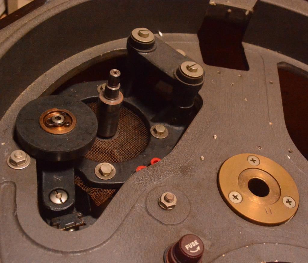 Early 50s year DENON Columbia RP-53A 16 inch turntable * same as EMT 927st * Ex RARE