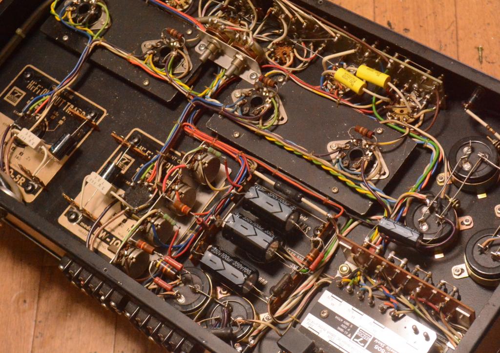 Morikawa KT-88 PP stereo amplifier 70W/ per channel * ALL HIRATA TANGO * Perfect !