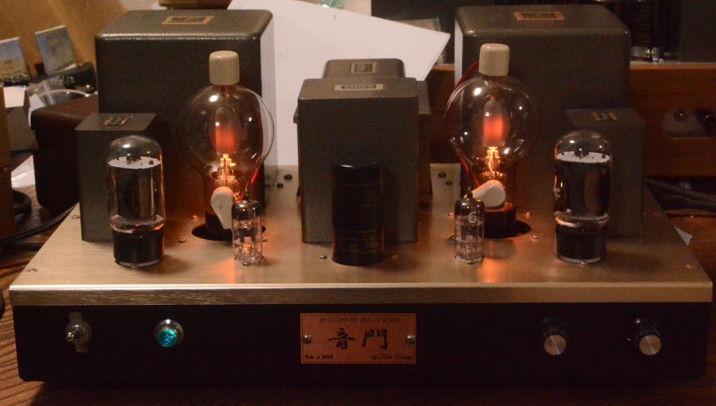 808 SE tube amplifier with all special order made Hirata TANGO transformer