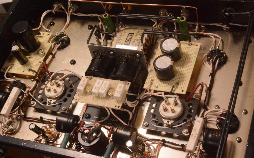 808 SE tube amplifier with all special order made Hirata TANGO transformer