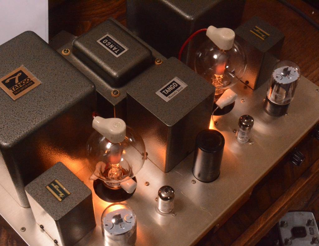 808 SE tube amplifier with all special order made Hirata TANGO transformer