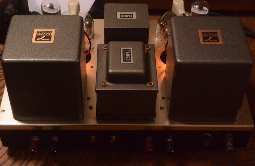 808 SE tube amplifier with all special order made Hirata TANGO transformer