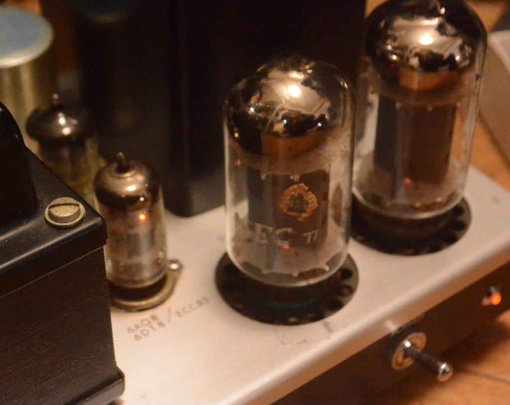 70s year Luxman MQ-60 tube stereo ampilifier with OY series output transformer