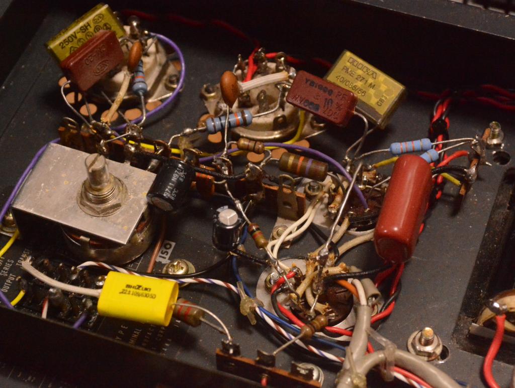 70s year Luxman MQ-60 tube stereo ampilifier upgraded EL-34, 6350, 6L6 tube