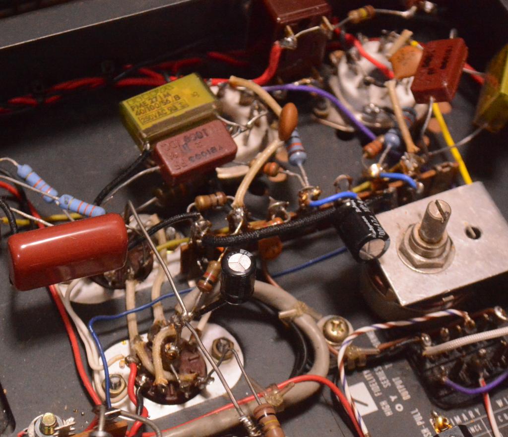 70s year Luxman MQ-60 tube stereo ampilifier upgraded EL-34, 6350, 6L6 tube