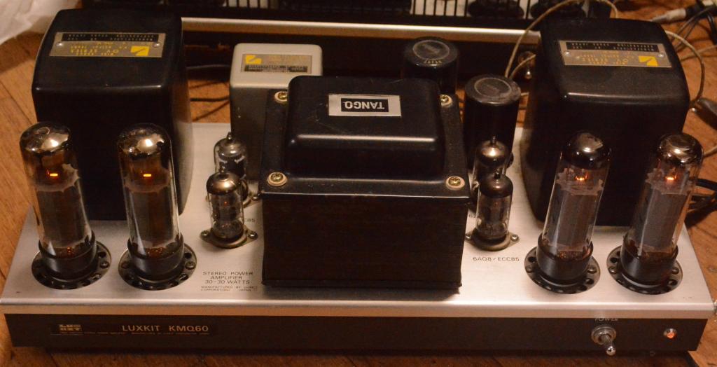 70s year Luxman MQ-60 tube stereo ampilifier upgraded EL-34, 6350, 6L6 tube
