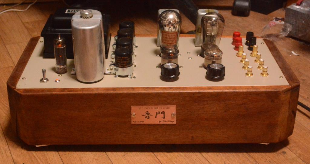 717A 45/71A SE tube amplifier special order made for high sensitive speaker system