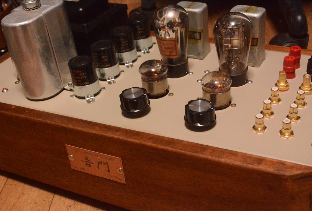 717A 45/71A SE tube amplifier special order made for high sensitive speaker system