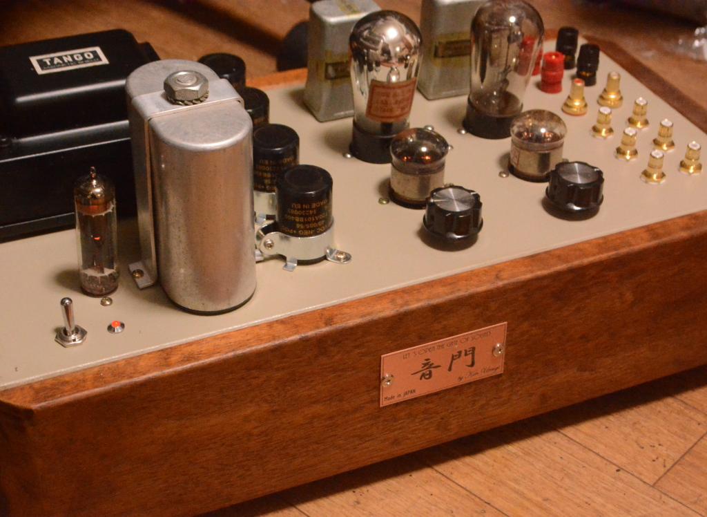 717A 45/71A SE tube amplifier special order made for high sensitive speaker system