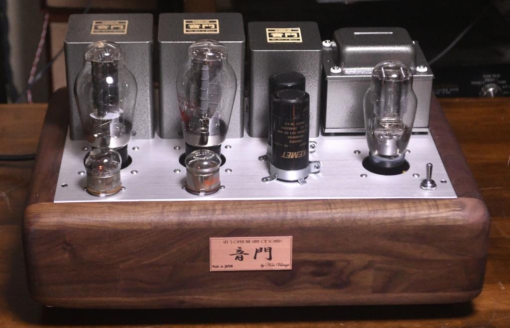 300B stereo tube amplifier class A1, 9W output