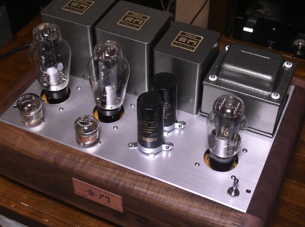 300B stereo tube amplifier class A1, 9W output