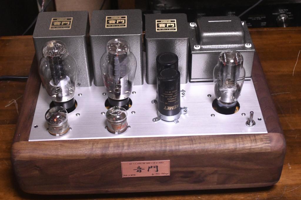 300B stereo tube amplifier class A1, 9W output