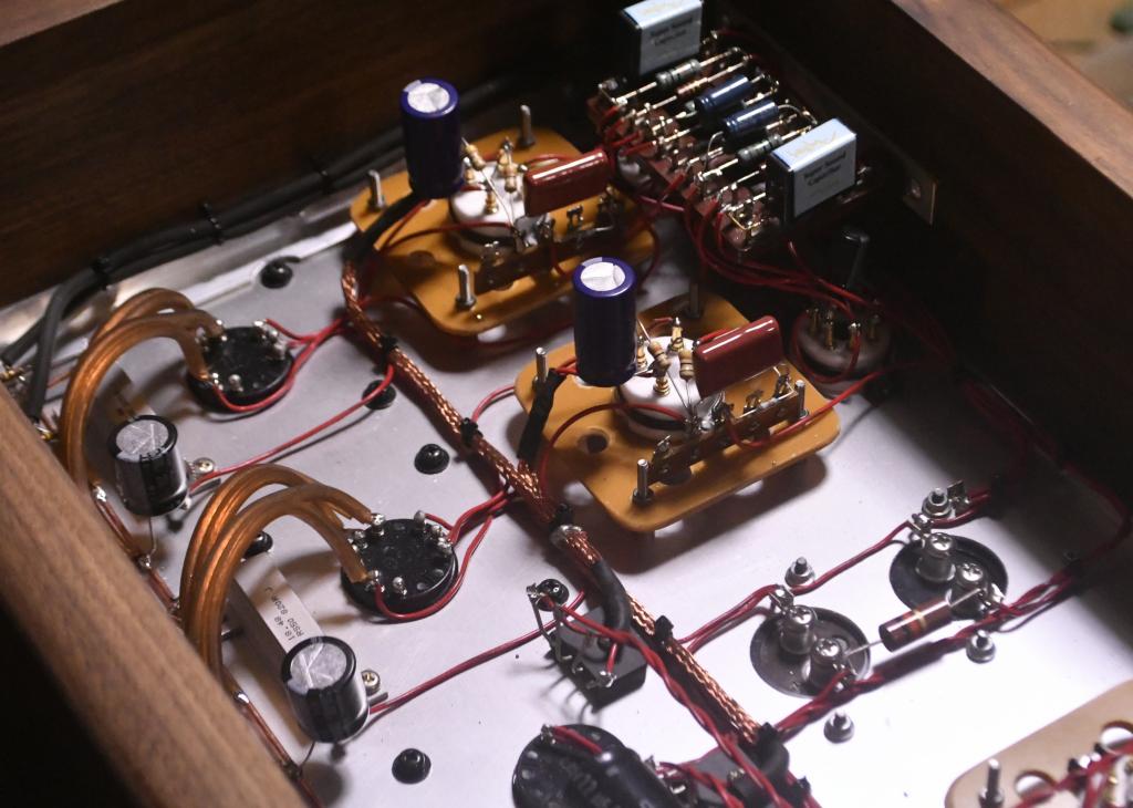 300B stereo tube amplifier class A1, 9W output