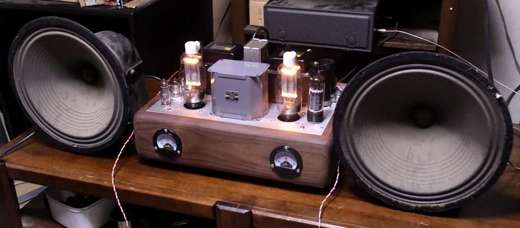 Pair Early JENSEN A-12 field coil speaker matching pair 12 inch with tube PSU