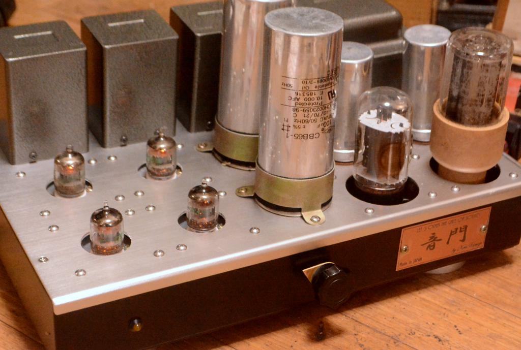  MM phono preamp CR type with NP-216 ouput transformer * ALL tubes are 396A, 6L6 tube for regulation