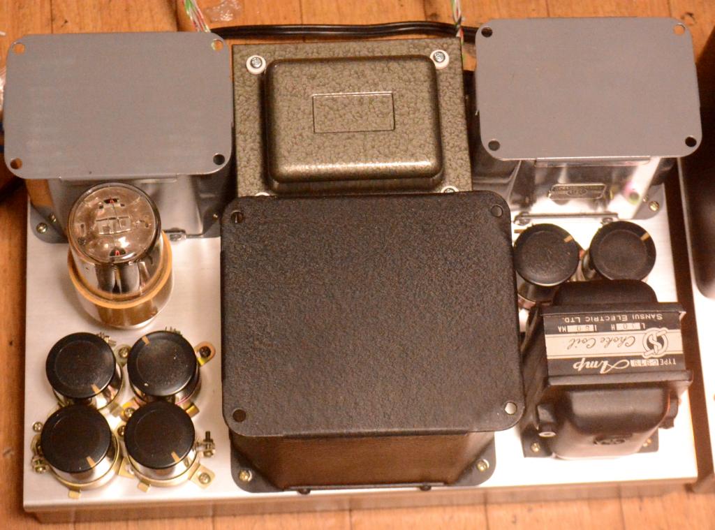 Special order made 100th stereo tube amplifier dynamic coupling class A2 * special order TANGO trans