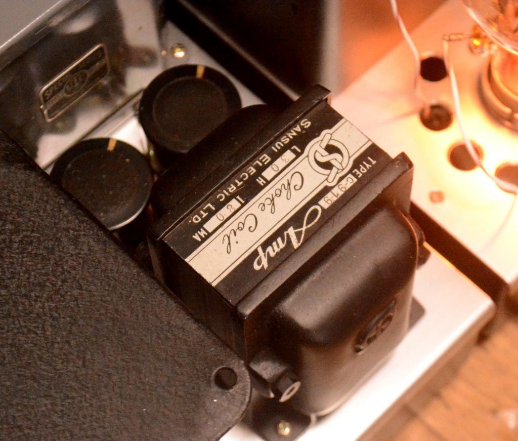 Special order made 100th stereo tube amplifier dynamic coupling class A2 * special order TANGO trans