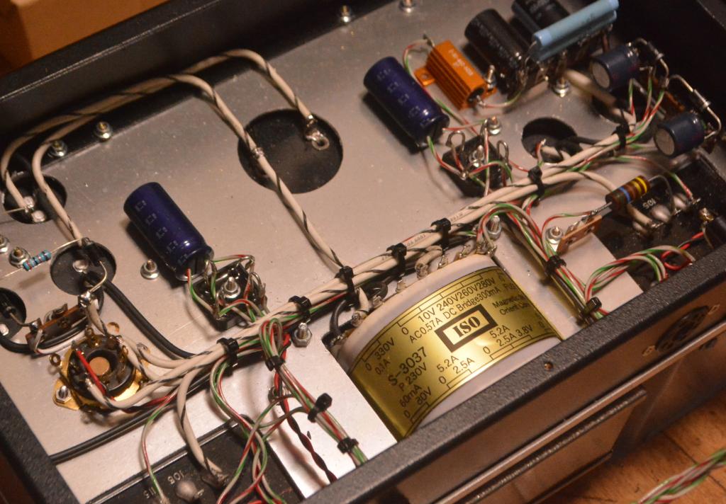 Special order made 100th stereo tube amplifier dynamic coupling class A2 * special order TANGO trans