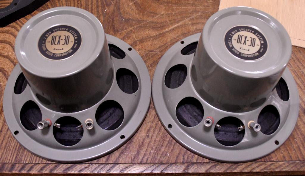 60s year PAIR Coral 8CX-30 8inches coaxial speaker x 2 * Legend !