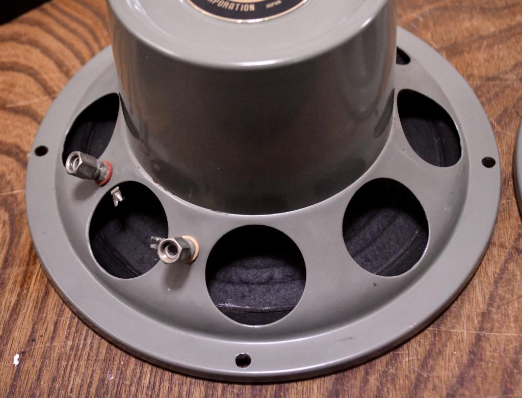 60s year PAIR Coral 8CX-30 8inches coaxial speaker x 2 * Legend !