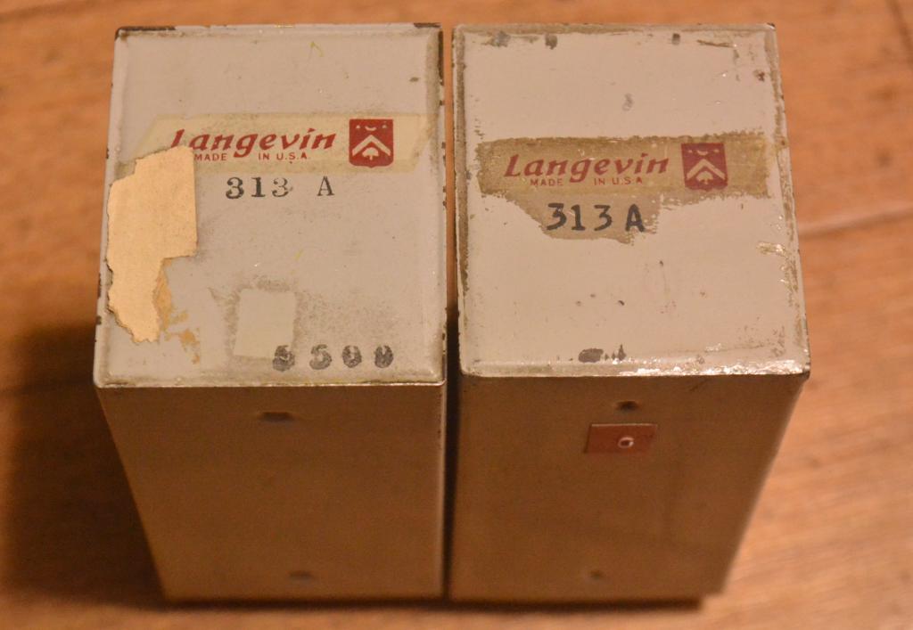 50s  year Langevin 116B preamplifier output transformer for 6j7, 310A tube * VG++